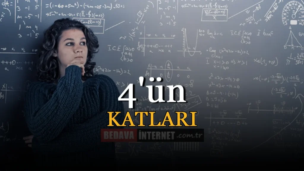 4’ün Katları 1000’e Kadar – Kolayca Sayım Yap 4’ün Katları 1000’e Kadar